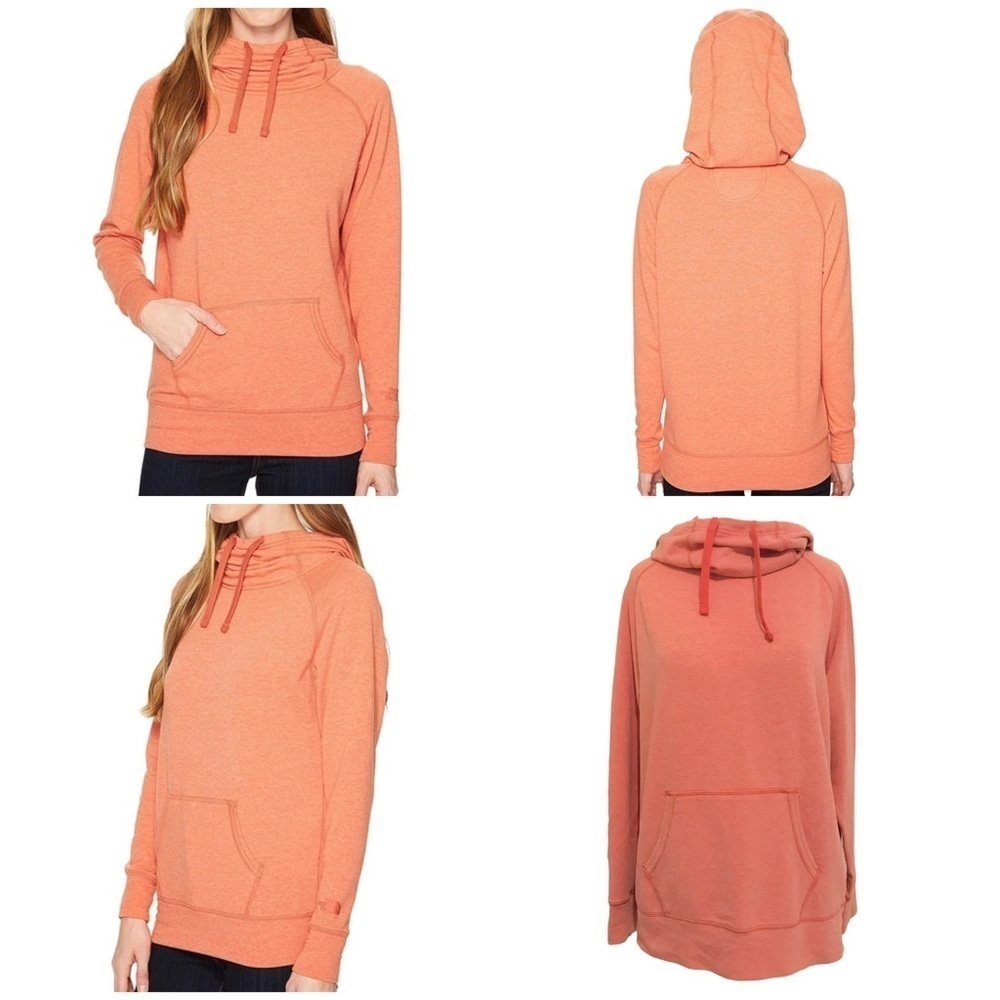THE NORTH FACE LONG SLEEVE TNF TERRY HOODED Sweater Size Medium